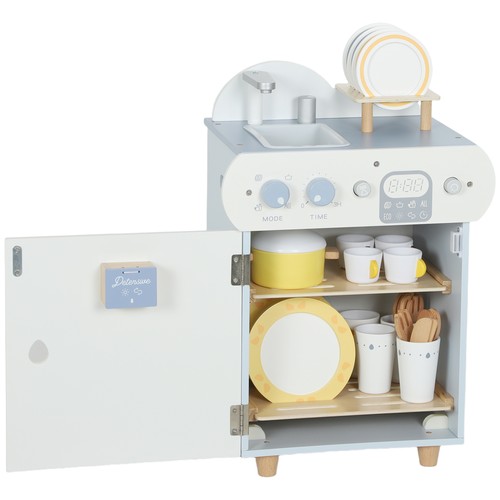 Aiyaplay wooden dishwasher - wooden,