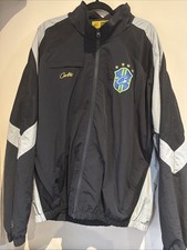 Corteiz CRTZ Olympic Shuku Jacket Brazil, Black Men’s XL Jacket .. Large Pants