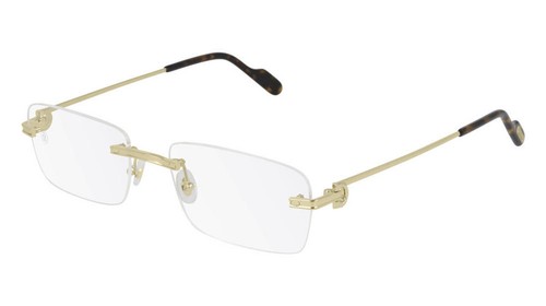 Cartier gold rimless - cartier,