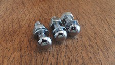 3 Vintage Morris Minor Bumper Bar Domed Fixing Bolts Classic Car
