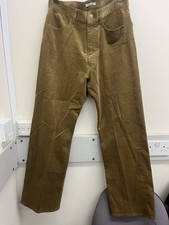 Auralee Corduroy Trousers Brown 30 X 30