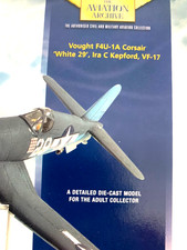 CORGI aviation 1/72 VOUGHT F4U-1A WHITE 29 IRA C KEPFORD VF-17 AA33002 BOXED