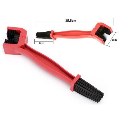 Red nylon chain - red,