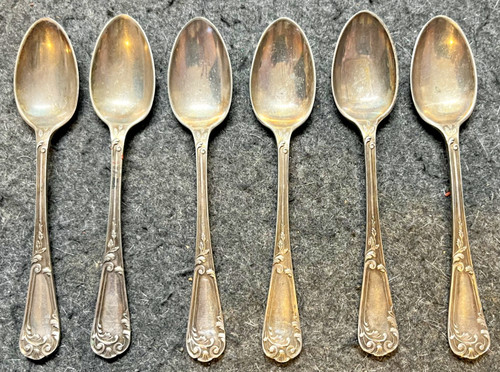 Antique silver tea - silver,