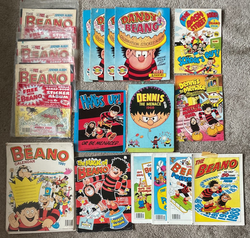 Beano sticker book comic - sticker,