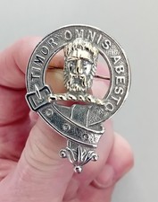 Clan Crest MacNab Brooch/Cap