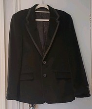 Jack Wills Mens Black Velvet