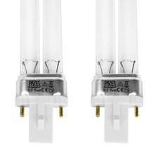 2 X 9W 9 WATT PLS POND FILTER UV/UVC BULB/LIGHT/TUBE/LAMP ULTRA-VIOLET CLARIFIER