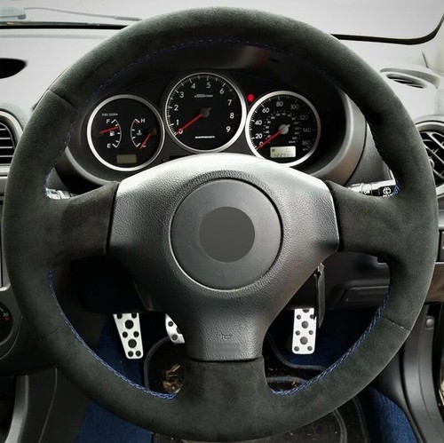 Alcantara steering wheel cover - alcantara,