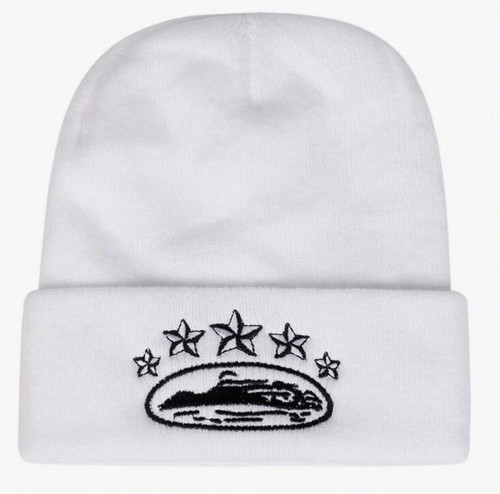 Cortiez beanie white - beanie, white.