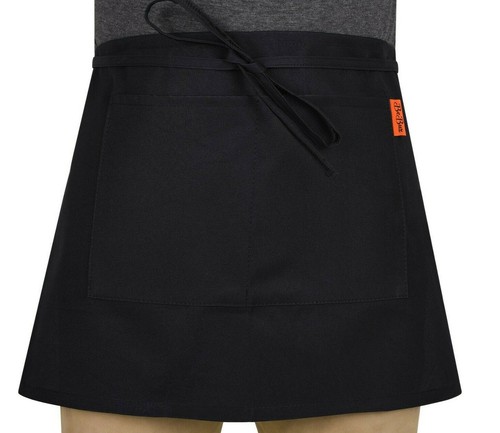 Half apron with - half, pocket