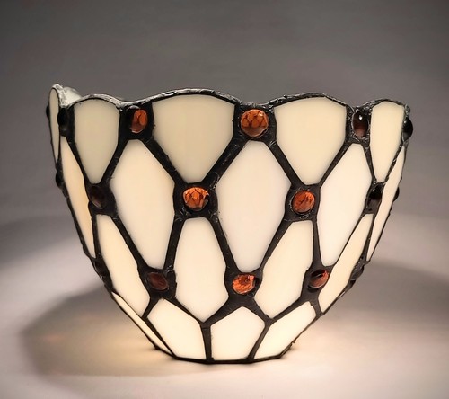 Tiffany style stained - tiffany, glass