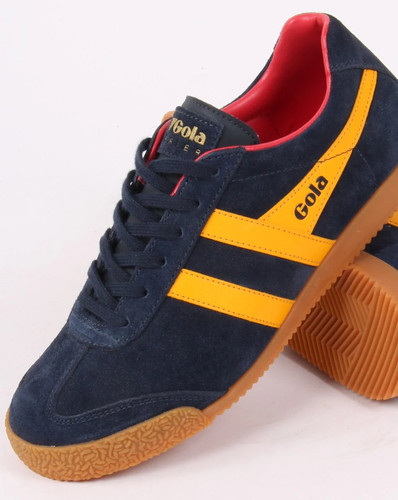 Gola harrier suede trainer - gola,