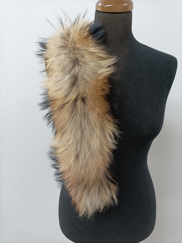 Real finn raccoon fur hood - real,