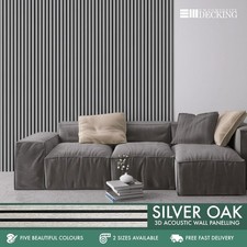 Silver Oak Acoustic Wood Panel