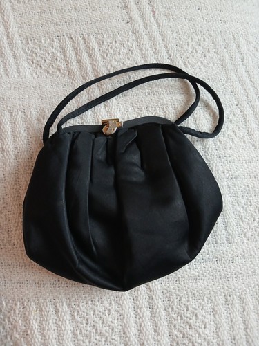 Vintage 1940s satin evening - 1940s,