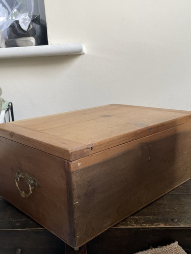 Handmade wooden storage box - handmade,