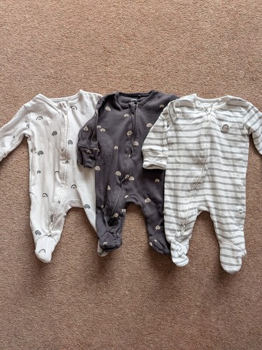 Next newborn zip sleepsuits - next,