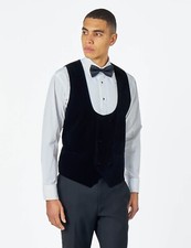 Mens Black Velvet Tuxedo