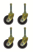 SET OF (4) BED  FRAME LOW