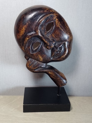Vintage hand carved wood - vintage,