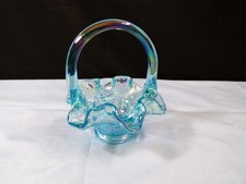 Fenton Blue Iridescent