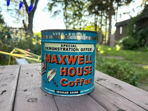 Vintage maxwell house - vintage, coffee