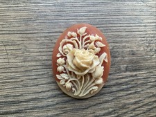 Vintage Resin Cameo Style