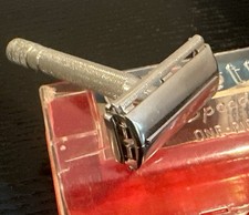 Vintage RARE TEST CODE V3 1950/Gillette Super Speed Safety Razor