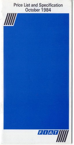 Original price list fiat - price,