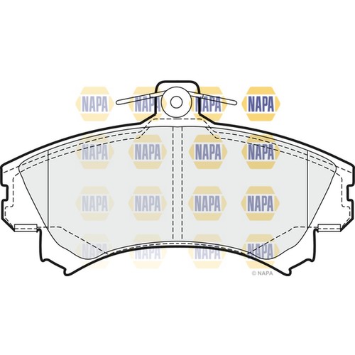 Brake pads set for proton - brake,