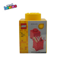 LEGO® Yellow 1 x 1 Storage Brick - 1 Knob