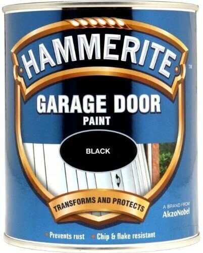 Hammerite garage door paint - garage,