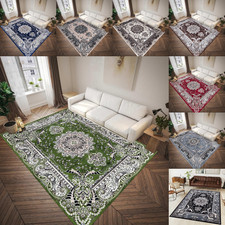 Luxury Non Slip Large Traditional Rug Bedroom Living Room Exquisite Rugs Runner