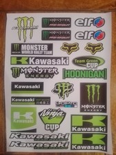 Monster Energy Sticker Sheet