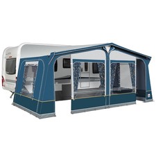 Dorema Daytona Awning Blue Grey 825 - 850 cm Size 8 Fiberglass Frame