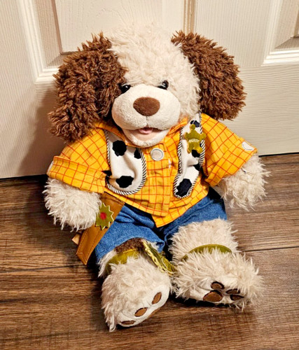 Build bear shaggy dog - build, soft