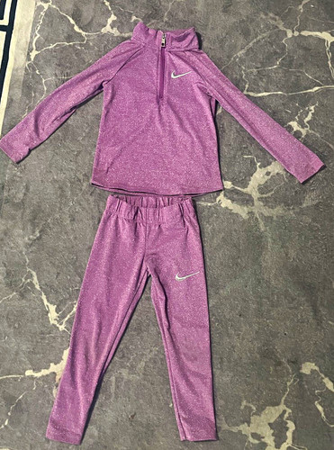 Nike girls purple piece - purple, 2-piece