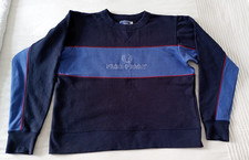 Vintage Y2K navy blue Fred Perry crew neck Sweatshirt Size XL