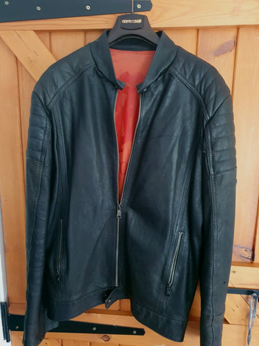 Roberto cavalli black biker - roberto,