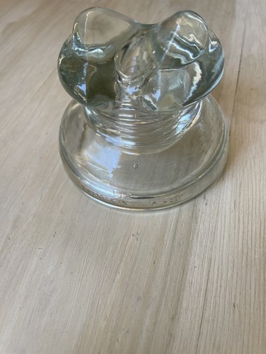 Vintage glass insulator - vintage,