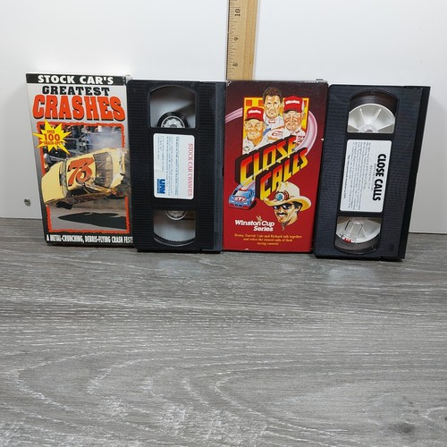 Lot nascar vhs winston - -,