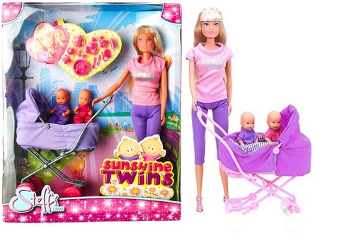 Steffi love doll with - love, twins