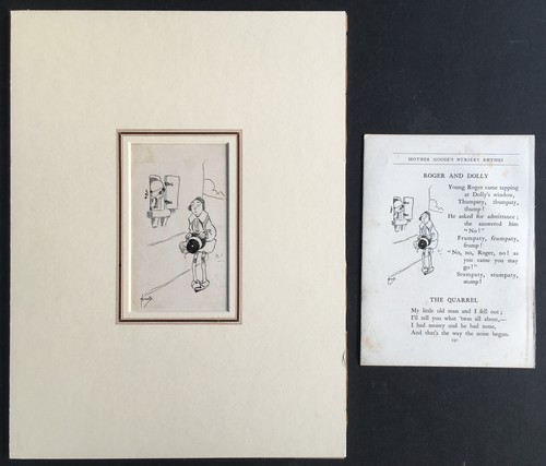 John hassall original pen - hassall,