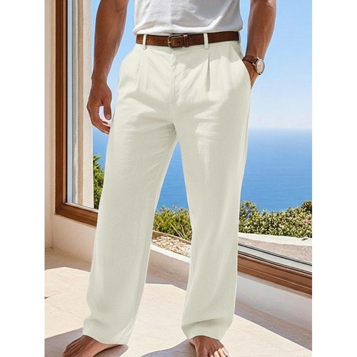 Men linen cotton - linen,