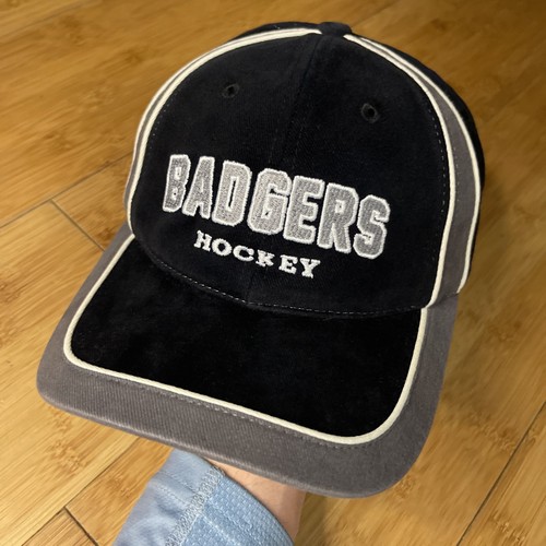 Vintage badgers hockey hat - badgers,