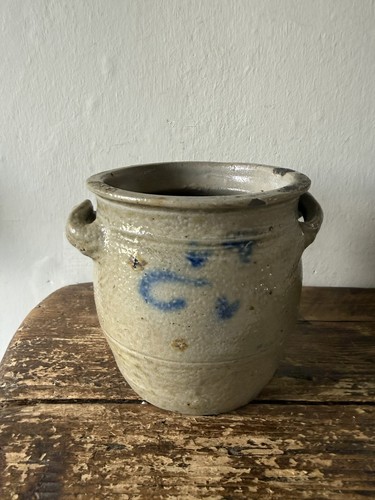 Vintage french small stoneware - french,