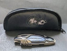 Franklin Mint Harley Davidson Heritage Softail Collectible Pocket Knife w/ Case