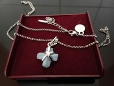 RARE WEDGWOOD BLUE JASPERWARE JASPER  SILVER NECKLACE CHELSEA COLLECTION