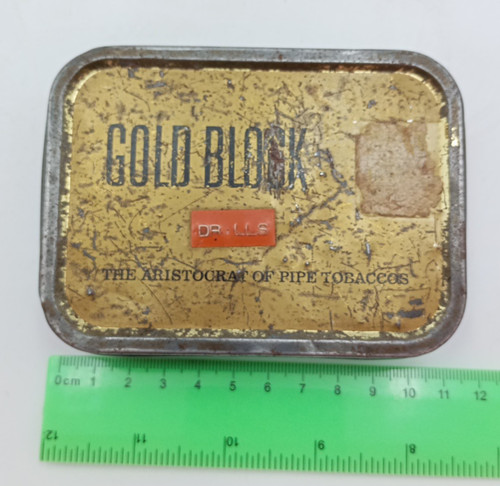 Vintage gold block - gold, the